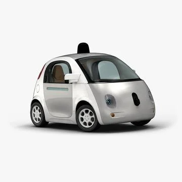2016 Google Self-Driving Car 3D Model
