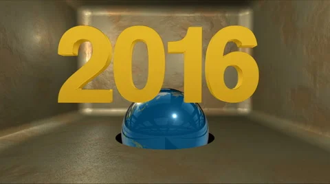 2016 graphic animation Title with Earth Stock Footage 67833821