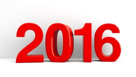 2016 icon background Stock Illustration