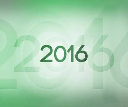 2016 Stock Illustration