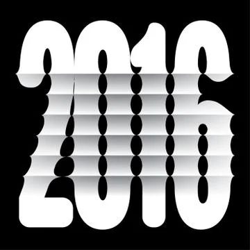 2016 Stock Illustration