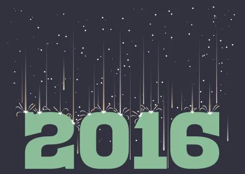 2016 Stock Illustration