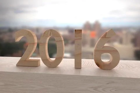 2016 Stock Illustration
