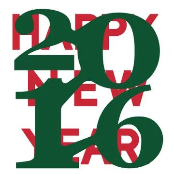 2016 Stock Illustration