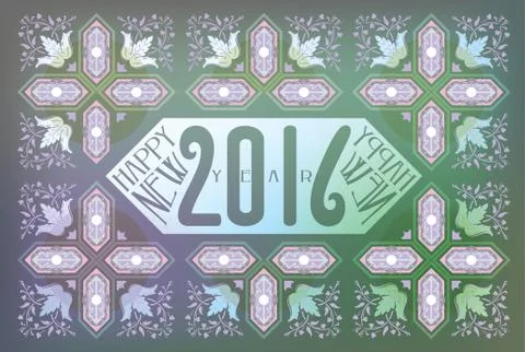 2016 Stock Illustration