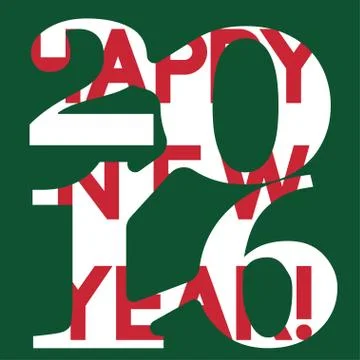 2016 Stock Illustration