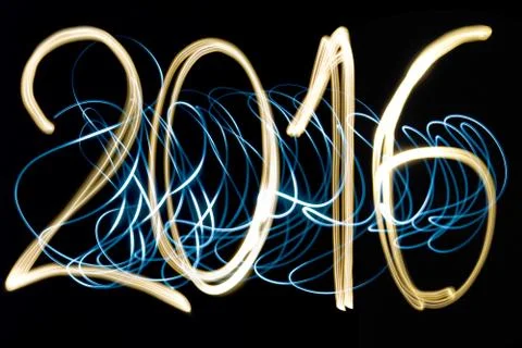 2016 light trail Stock Photos