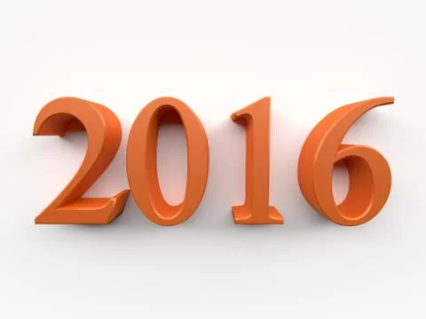 2016 new year Stock Illustration