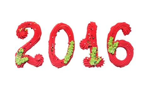 2016 New Year. Stock Photos