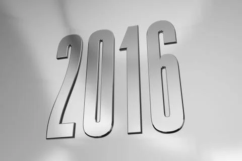 2016 - Silver on Silver Illustrazione stock