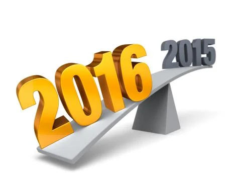 2016 Weighs In! Stock Illustration