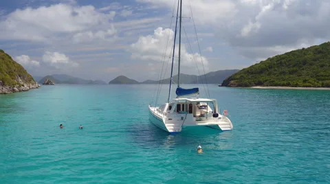 20160219 catamaran 9 Stock Footage 67600147