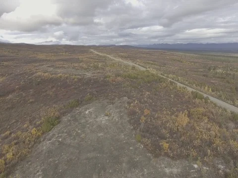 2017-09-15 Denali Highway-5 Stock Footage 80297805