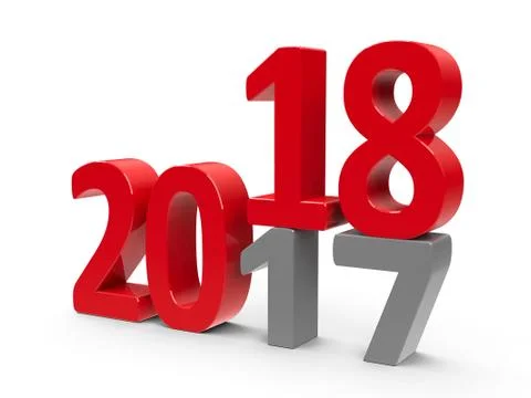 2017-2018 #3 Stock Illustration