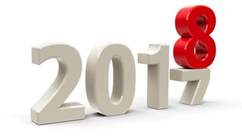 2017-2018 Stock Illustration