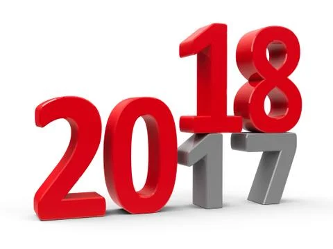 2017-2018 Stock Illustration