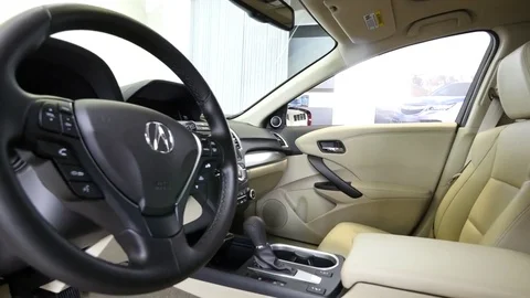 2017 Acura Interior Stock Footage 75345495