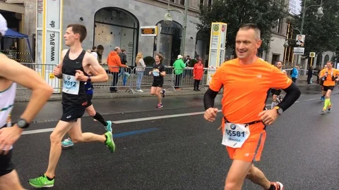 2017 Berlin Marathon / Germany Stock Footage 90866583