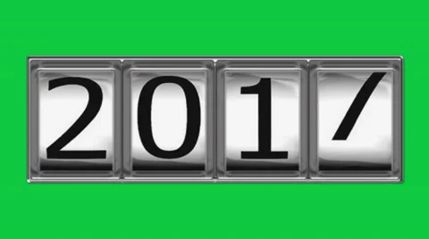 2017 on billboard Stock Footage 33667369