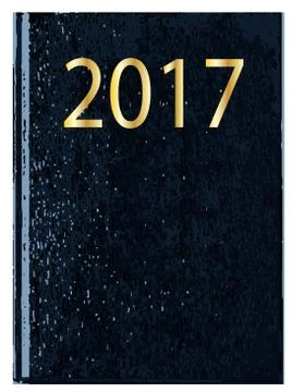 2017 Book Cover Stock Illustration