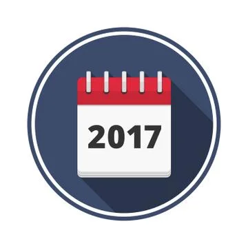2017 Calendar Stock Illustration