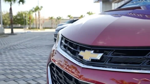 2017 Chevy Car Stock Footage 74585210