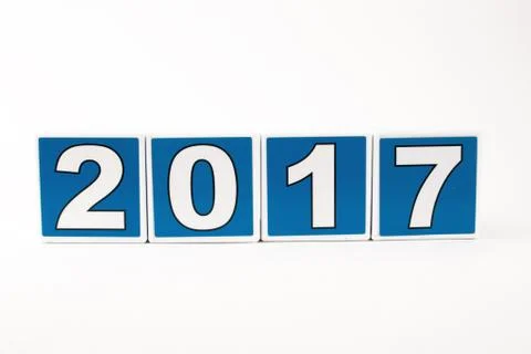 2017 Child's Building Block Stock Illustration