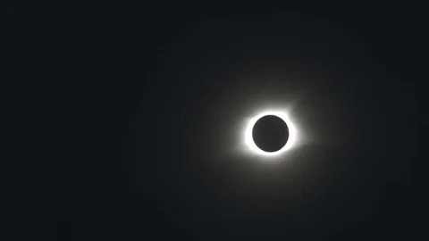 2017 Eclipse Totality Appearing Timelapse Stock Footage 79272143
