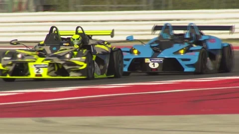2017 KTM X-BOW Circuit Race Action 動画素材 154646983