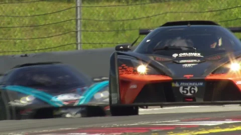 2017 KTM X-BOW GT4 Race Action 動画素材 154646986