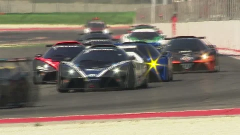 2017 KTM X-BOW GT4 Race Action 動画素材 154646989
