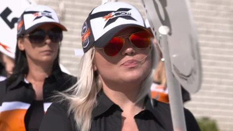 2017 KTM X-BOW GT4 Race Atmosphere 動画素材 154647619