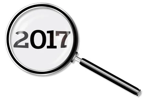 2017 Magnifying Glass Illustration