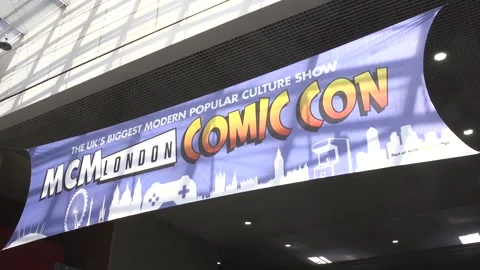 2017 MCM Comic Con London - GVs and INTs Stock Footage 148651197