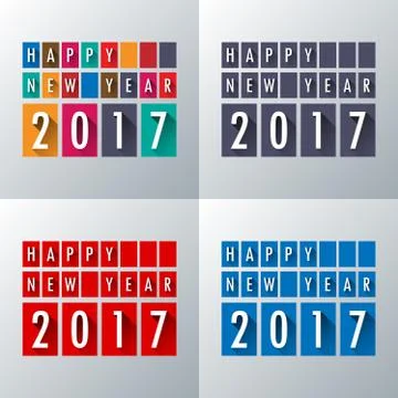 2017 Modern calendar template .Vector/illustration. Stock Illustration