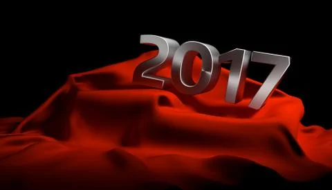 2017 New Year Illustrazione stock