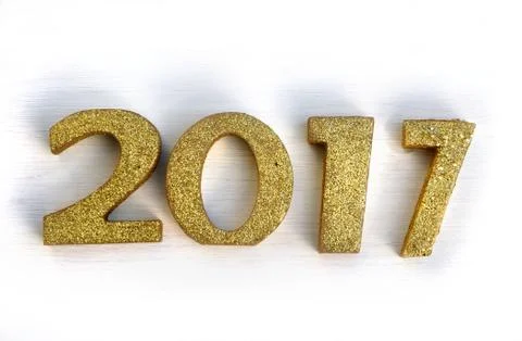 2017 new year Stock Photos