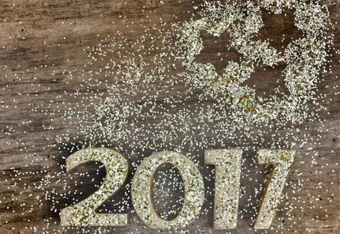 2017 new year Stock Photos