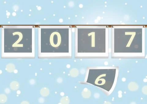 2017 new year Stock Photos