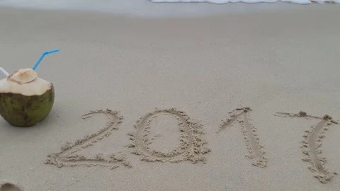 2017 on the sand washes wave Stock Footage 82258712