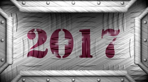 2017 on steel stamp Видео 8575295