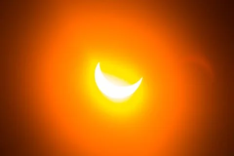 2017 Total Solar Eclipse in the United States of America Stock Photos