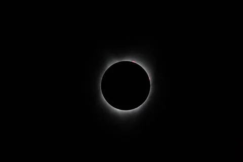 2017 Total Solar Eclipse in the United States of America Stock Photos