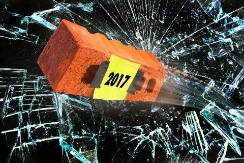 2017 year is comming fast. Stock Photos