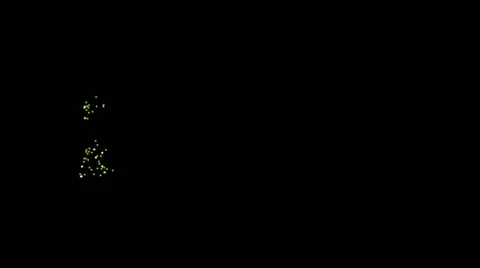 2017 Year. Gold animation. 2017 Year with shine. Stock-Footage 65849155