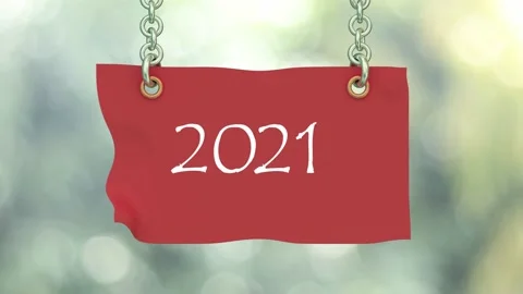 From 2018 To 2022 Countdown Loop. Stock Footage 166983963