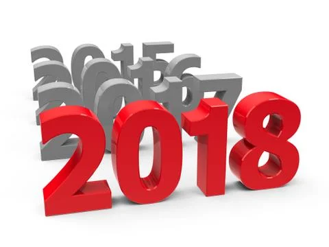 2018 come Stock Illustration