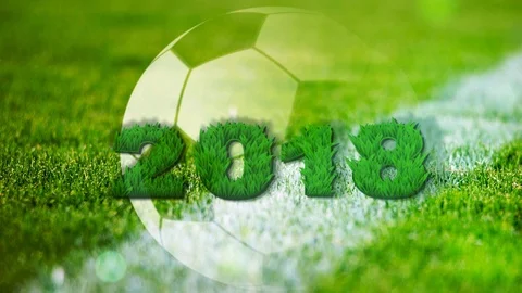 2018 FIFA  background Stock Footage 91005577