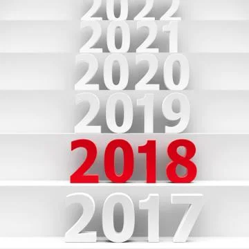 2018 future pedestal Stock Illustration