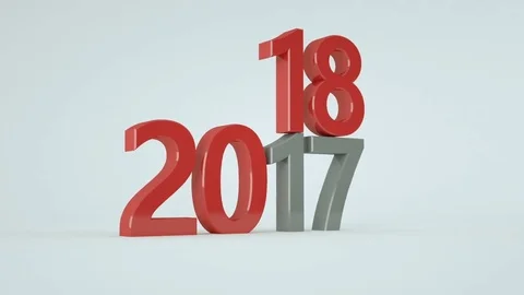 2018 Happy New Year background Stock Footage 82266045